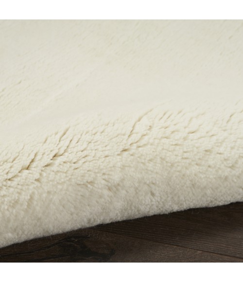 Nourison Plush Cloud Ivory PLC01 8 ft. X 10 ft. Rect. Rug