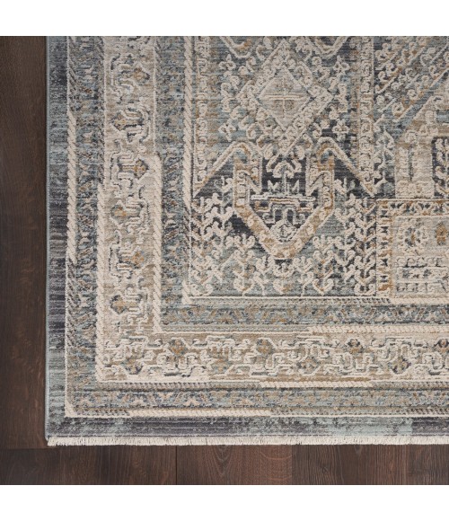Nourison Lynx Ivory Charcoal LNX01 12 ft. X 16 ft. Rect. Rug