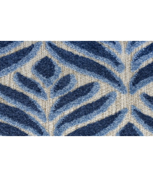 Nourison Aloha Blue ALH35 2 ft. 8 in. X 4 ft. Rectangle Rug