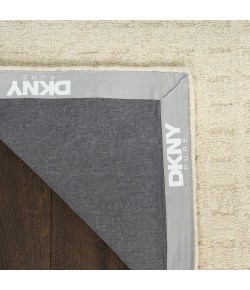 DKNY Pure Grids PGR01 Ivory Beige 2 ft. 3 in. X 7 ft. 6 in. Area Rug