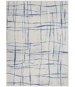 Nourison Whimsicle - Whs09 Ivory Blue Area Rug 4 ft. X 6 ft. Rectangle