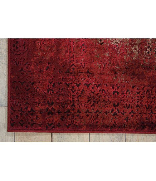 Nourison Karma Area Rug KRM01-Red