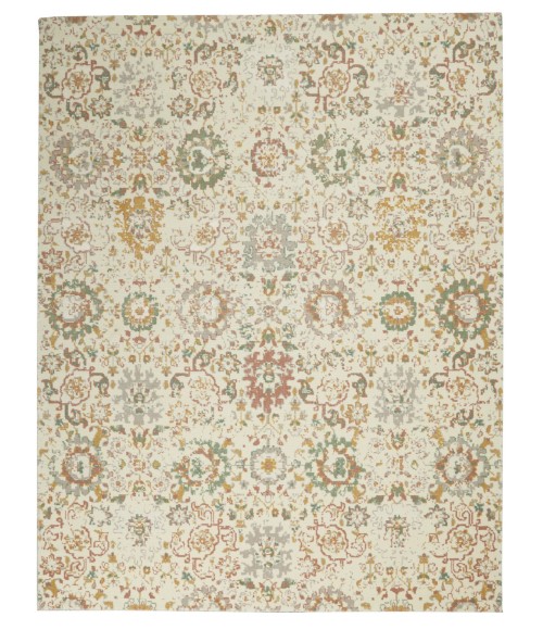 Nourison Twilight Area Rug TWI13 Ivory/Multi 7'9" x 9'9"