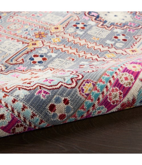 Nourison VINTAGE KASHAN Area Rug Nourison Vintage Kashan Area Rug VKA05-Grey/Multi