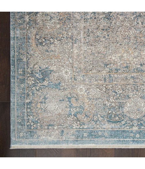 Nourison STARRY NIGHTS Area Rug Nourison Starry Nights Area Rug STN01-Cream Blue