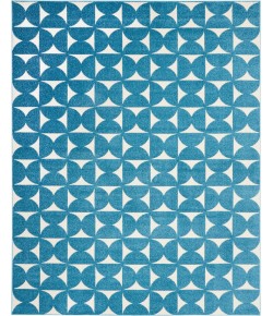 Nourison Dws03 Harper - Ds301 Blue Area Rug 8 ft. X 10 ft. Rectangle