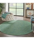 Nourison Positano Round Area Rug POS01-Blue/Green