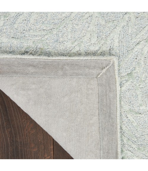 Michael Amini Ma30 Star Area Rug SMR03 Light Blue