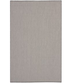 Nourison Courtyard Ivory/Charcoal COU01 8 ft. Square Rug
