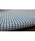Nourison Courtyard Ivory Blue COU01 5 ft. Round Rug