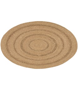 Nourison Natural Seagrass Natural NSG01 5 ft. Round Rug