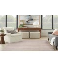 Nourison Washable Essentials Ivory Mocha WAE01 4 ft. X 6 ft. Rectangle Rug