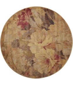 Nourison Somerset - St83 Multicolor Area Rug 5 ft. 6 X Round