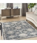 Nourison Quarry Blue Beige Rug QUA06 5 ft. X 7 ft. Rect. - Rugs Town Nourison Quarry Blue Beige QUA06 5 ft. X 7 ft. Rect. Rug