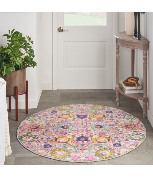 Nourison Passion Area Rug PSN01 Silver
