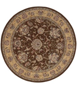 Nourison 2000 - 2206 Brown Area Rug 6 ft. X Round