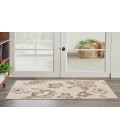 Nourison Aloha Beige ALH31 2 ft. 8 in. X 4 ft. Rectangle Rug