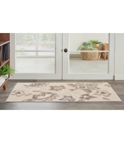 Nourison Aloha Beige ALH31 2 ft. 8 in. X 4 ft. Rectangle Rug