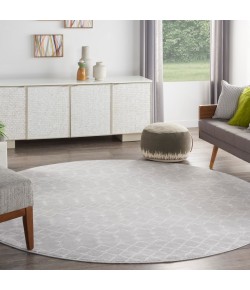 Nourison Whimsicle - Whs02 Grey Area Rug 8 ft. X Round