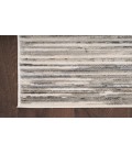 Nourison Serenity Home Ivory Grey Blue SRH03 3 ft. 11 in. X 5 ft. 11 in. Rectangle Rug