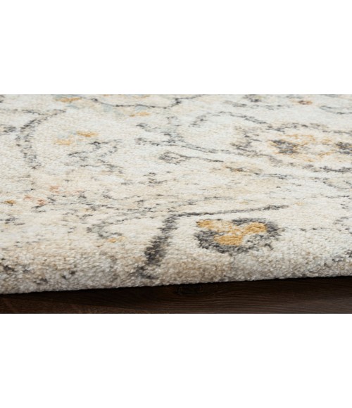 Nourison Oushak Home Grey OUS01 5 ft. 5 in. X 7 ft. 3 in. Rectangle Rug