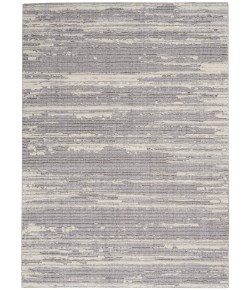 Nourison Zermatt - Zer02 Grey Ivory Area Rug 4 ft. X 6 ft. Rectangle