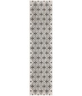 Nourison Home Nourison Essentials Ivory Black NRE04 2 ft. 2 in. X 7 ft. 6 in. Rectangle Rug