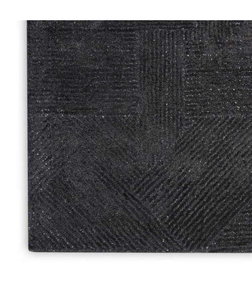 Michael Amini Ma30 Star Area Rug SMR01 Black