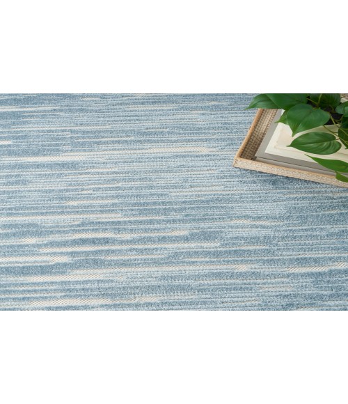 Nourison Casual Blue Rug CSU04 9 ft. 2 in. X 12 ft. Rectangle - Rugs Town Nourison Casual Blue CSU04 9 ft. 2 in. X 12 ft. Rectangle Rug