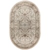 Nourison Concerto Ivory Grey CNC05 6 ft. X 9 ft. Oval Rug