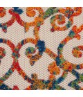 Nourison Aloha Round Area Rug ALH21-Multicolor