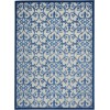 Nourison Aloha - Alh21 Grey Blue Area Rug 9 ft. 6 X 13 ft. Rectangle