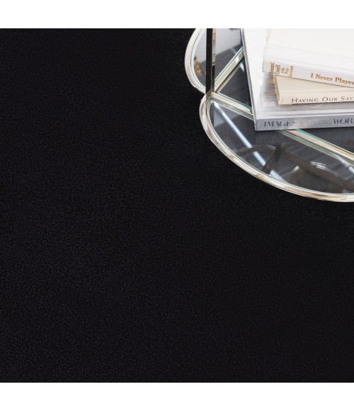 Nourison Essentials Black Area Rug NRE01-Black