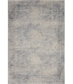 Nourison Rustic Textures - Rus09 Ivory Light Blue Area Rug 3 ft. 11 X 5 ft. 11 Rectangle