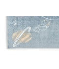 Nourison Astra Machine Washable Blue Multicolor ASW18 5 ft. 3 in. X 7 ft. Rectangle Rug