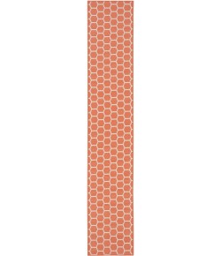 Nourison Reversible Indoor Outdoor Coral RVB01 2 ft. 2 in. X 12 ft. Rect. Rug