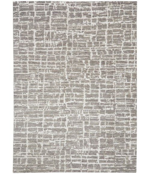 Nourison Luna Grey Silver LUN02 10 ft. X 14 ft. Rect. Rug