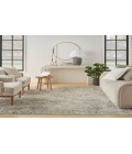 Nourison Astra Machine Washable Blue Green ASW12 7 ft. 10 in. X 10 ft. Rectangle Rug