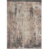 Nourison Tangra Cream Grey TNR05 4 ft. X 6 ft. Rect. Rug