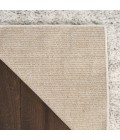 Nourison Home Modern Shag Ivory Grey MMD06 5 ft. 3 in. X 7 ft. Rectangle Rug