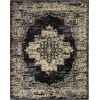 Nourison Grafix - Grf14 Black Area Rug 7 ft. X 10 ft. Rectangle