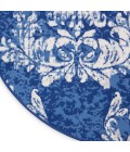 Nourison Whimsicle Area Rug WHS11-Navy Ivory