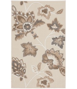 Nourison Aloha Beige ALH31 2 ft. 8 in. X 4 ft. Rectangle Rug