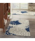 Nourison Aloha Area Rug ALH05-Ivory/Navy