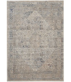 Nourison Ki25 Malta - Mai01 Ivory Blue Area Rug 7 ft. 10 X 10 ft. 10 Rectangle