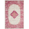 Nourison Home Passion PSN03 Ivory Fuchsia 12 ft. X 15 ft. Area Rug