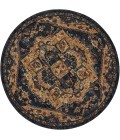 Nourison 2020 Area Rug Nourison 2020 Round Area Rug NR206-Midnight