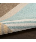 Nourison Home Washable Decor Blue Multicolor WSD10 5 ft. 3 in. X 7 ft. Rectangle Rug