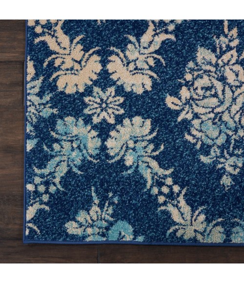 Nourison Tranquil Area Rug TRA09-Navy/Light Blue