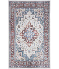 Nourison Vintage Home Ivory Red VNH04 3 ft. 9 in. X 5 ft. 9 in. Rectangle Rug